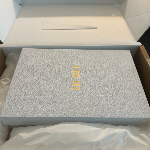 Dior Beige Textured J'Adior Slingback Flats NWT - Picture 5 of 6